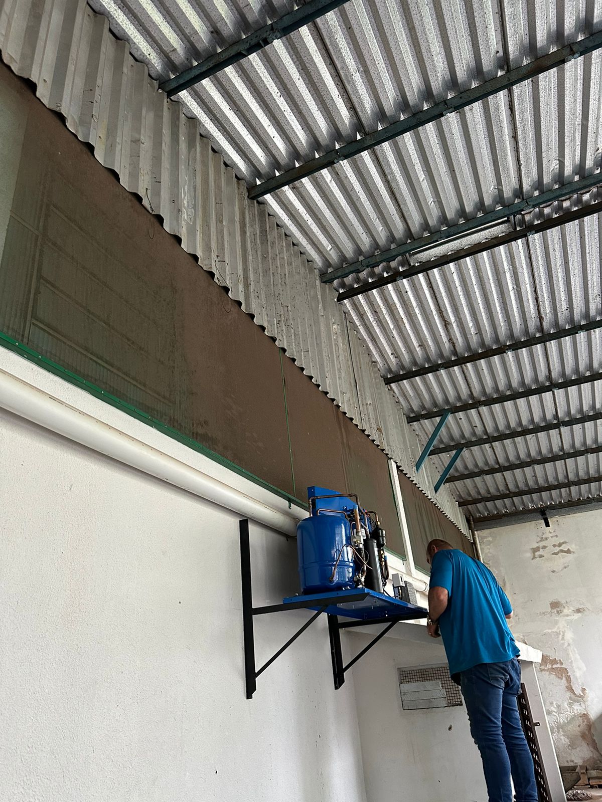 Instalação técnica finalizada.